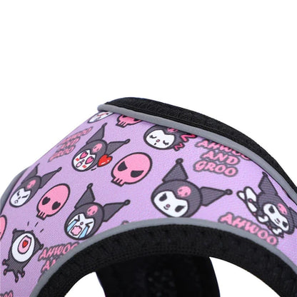 Cartoon Reflective Dog Harness and Leash