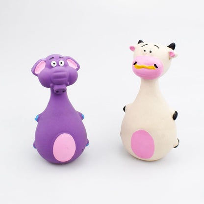 Playful Squeaky Animal Interactive Toy