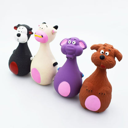 Playful Squeaky Animal Interactive Toy