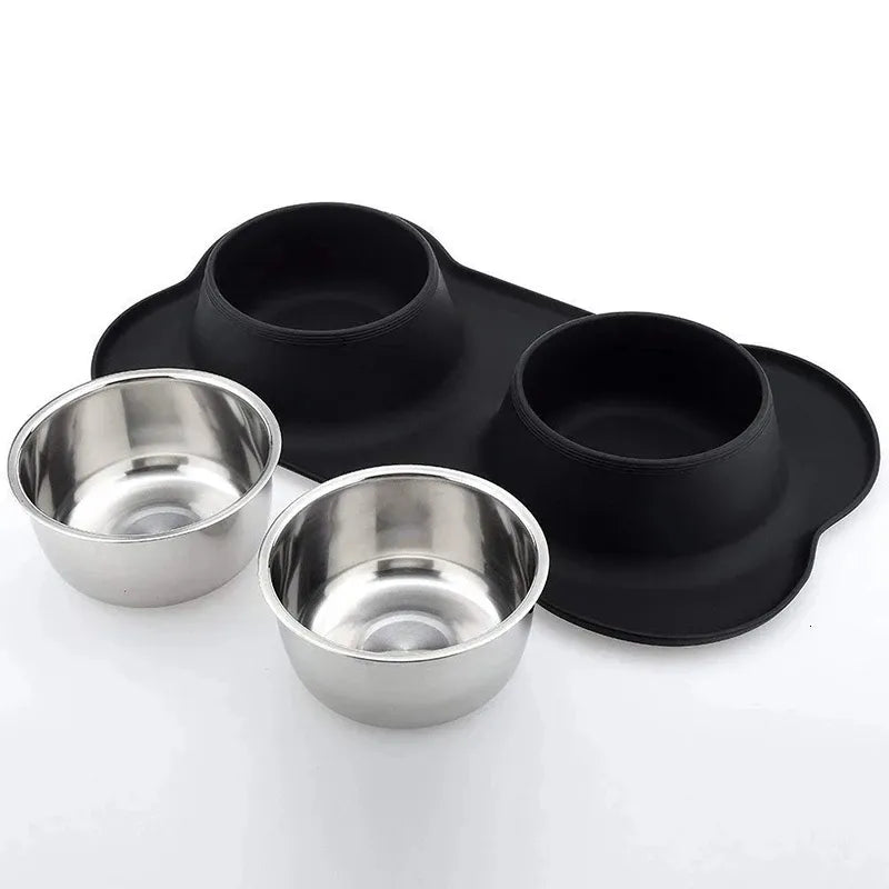 Antislip Double Feed Bowl