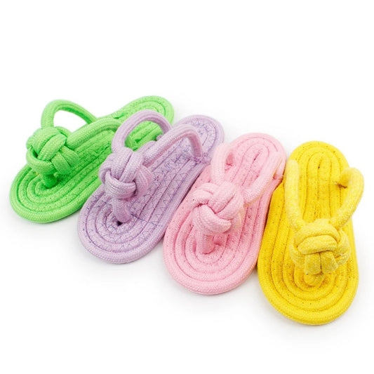 Fun Interactive Slipper Rope Toy