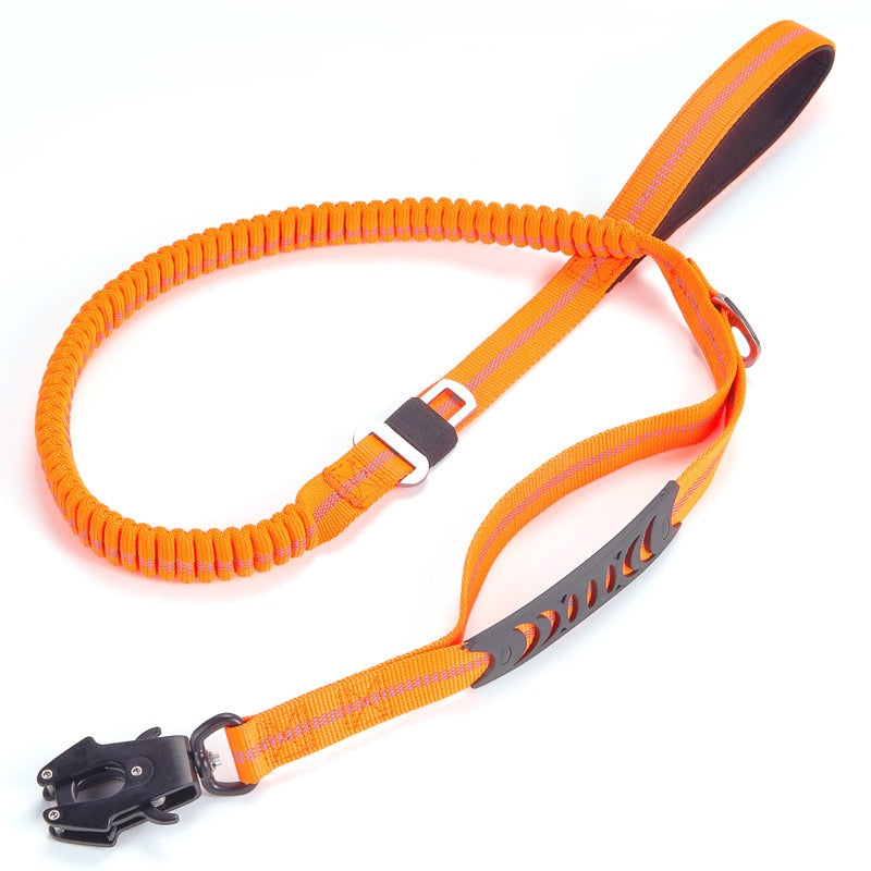 Reflective Explosion-proof Leash with Car Seatbelt