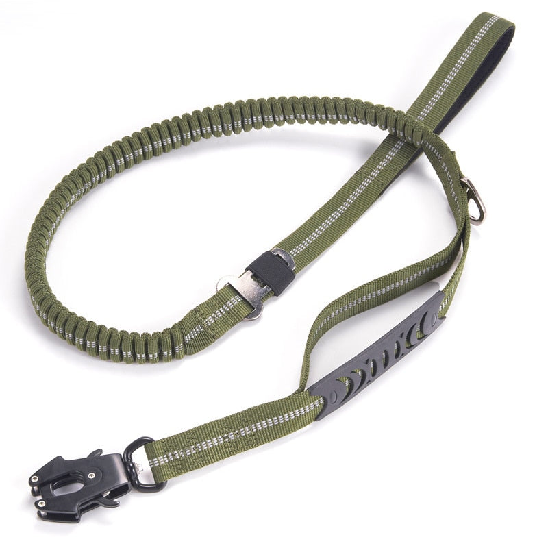 Reflective Explosion-proof Leash with Car Seatbelt