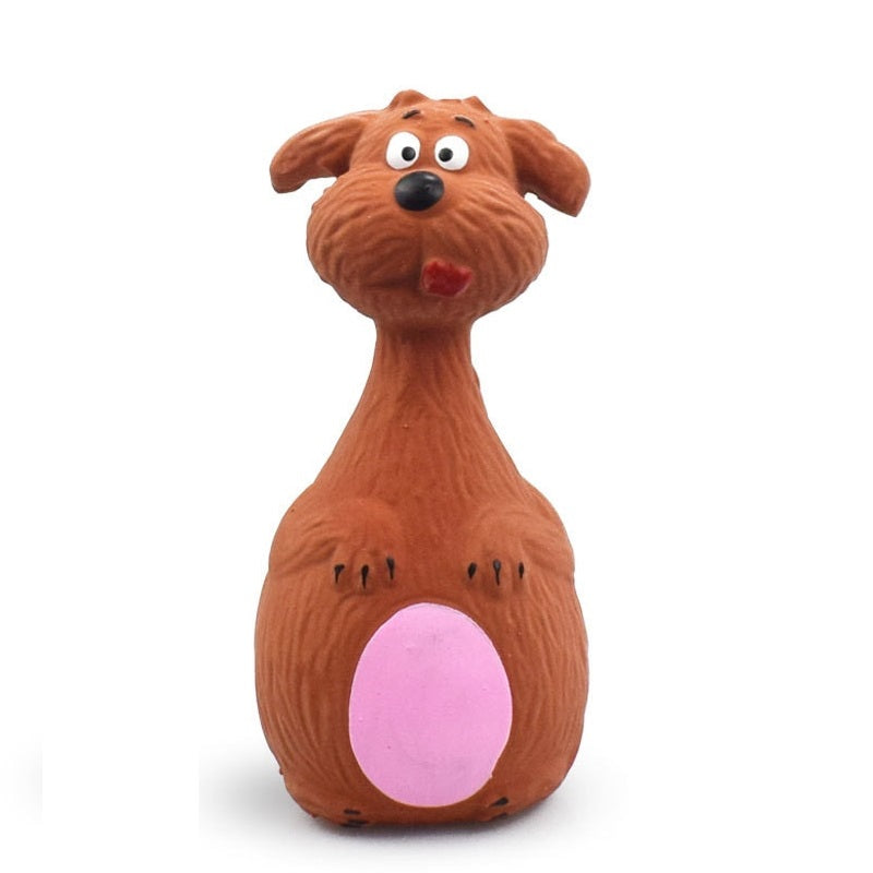 Playful Squeaky Animal Interactive Toy