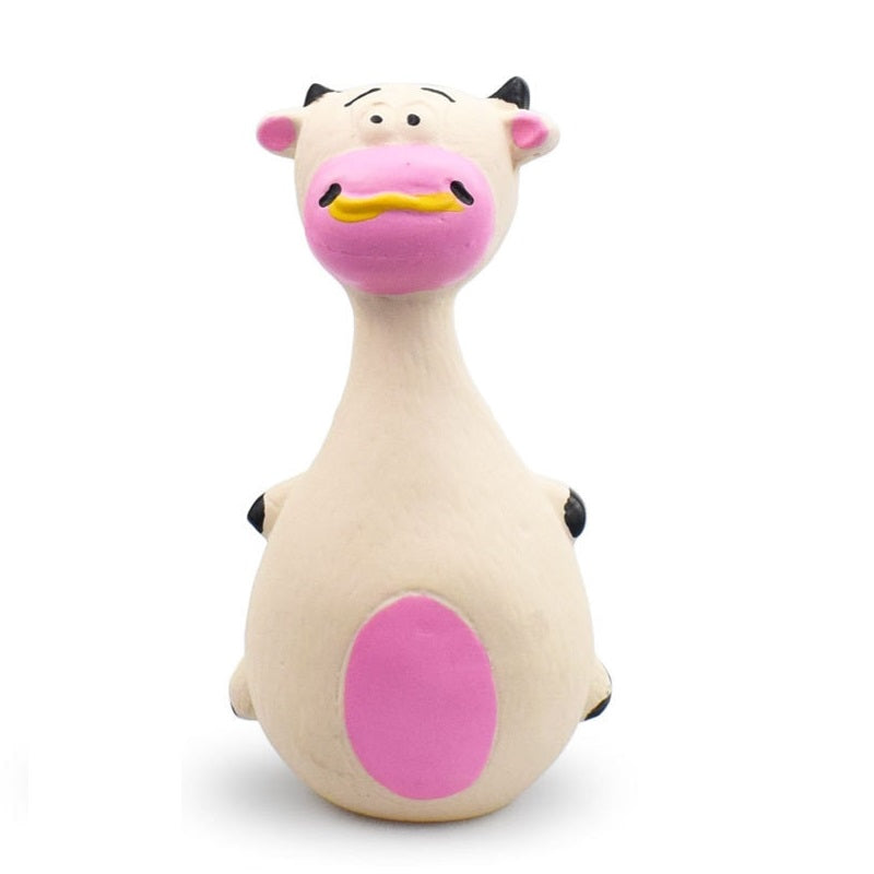 Playful Squeaky Animal Interactive Toy