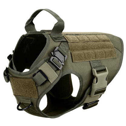 Military Tactical Dog Harness Set