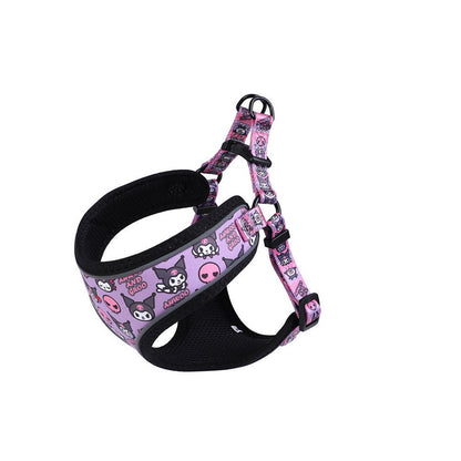 Cartoon Reflective Dog Harness and Leash