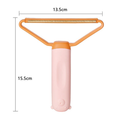 Portable Lint Remover Pet Hair Remover Brush Manual Lint Roller Sofa Clothes Cleaning Lint Brush Fuzz Fabric Shaver Brush Tool - Woof's Wardrobe