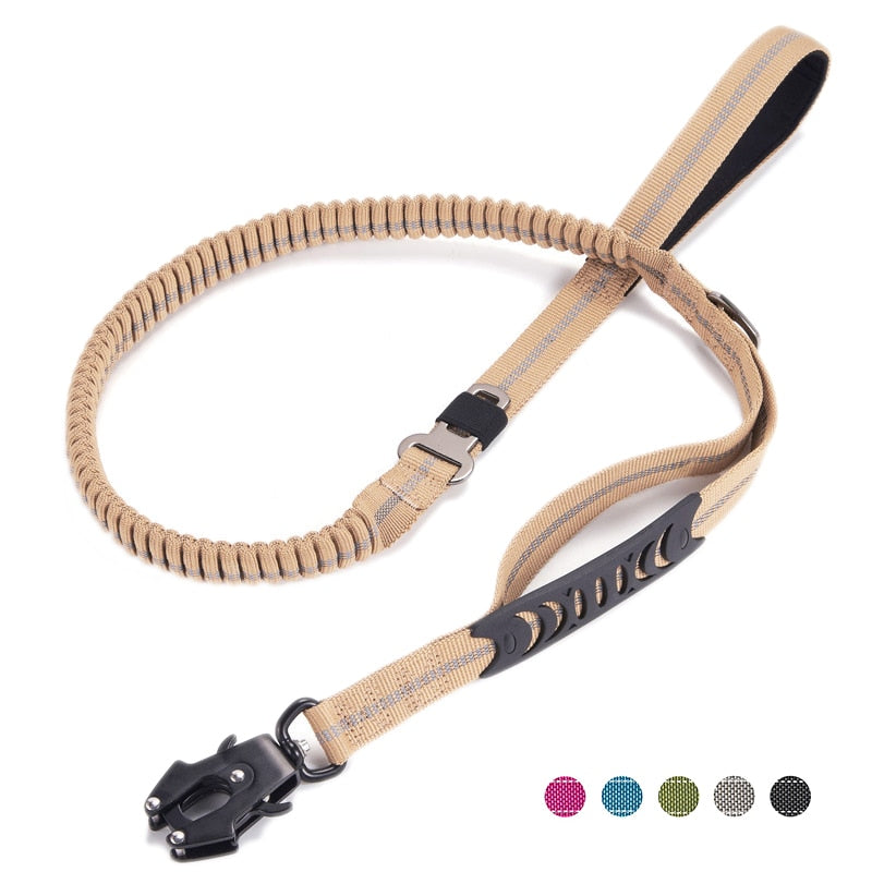 Reflective Explosion-proof Leash with Car Seatbelt