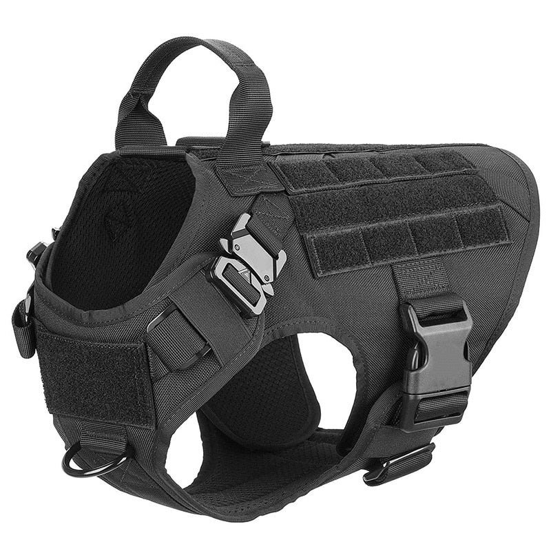 Military Tactical Dog Harness Set