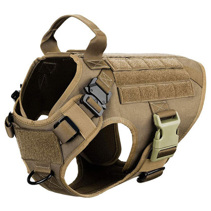 Military Tactical Dog Harness Set